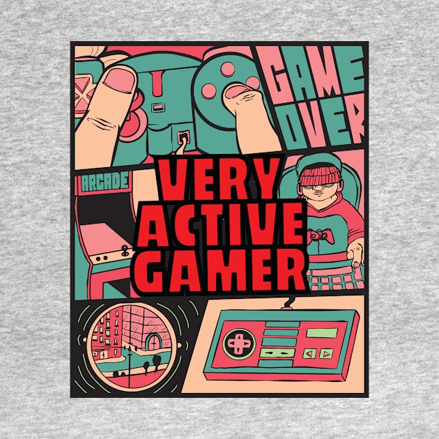 Active Gamer by Imaginariux